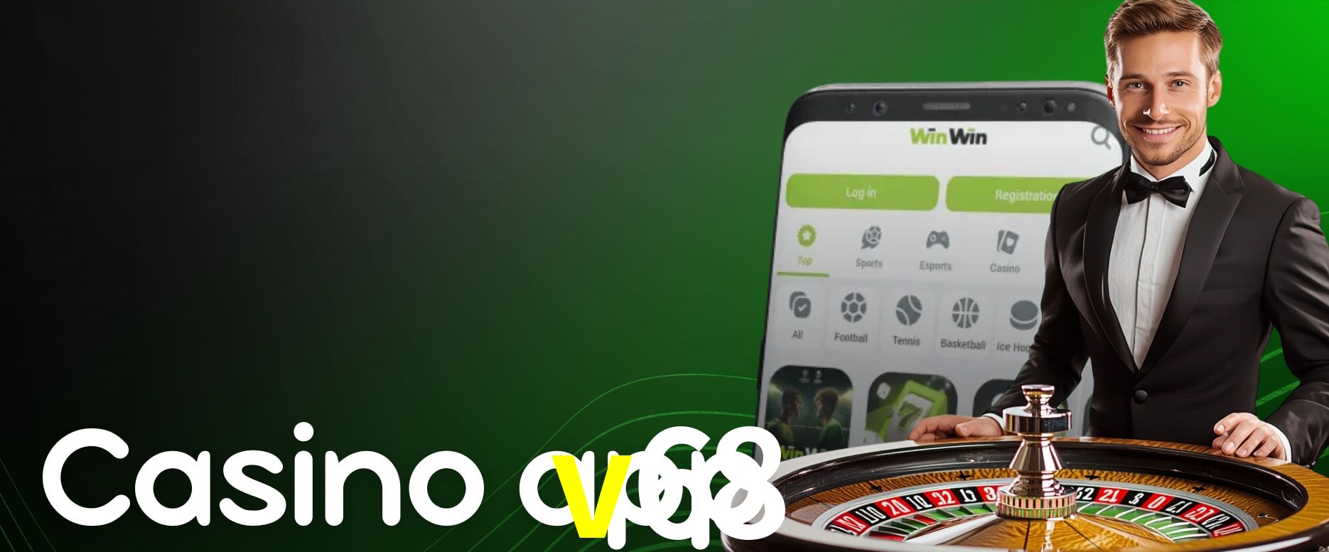 APP oficial da v68 para mobile